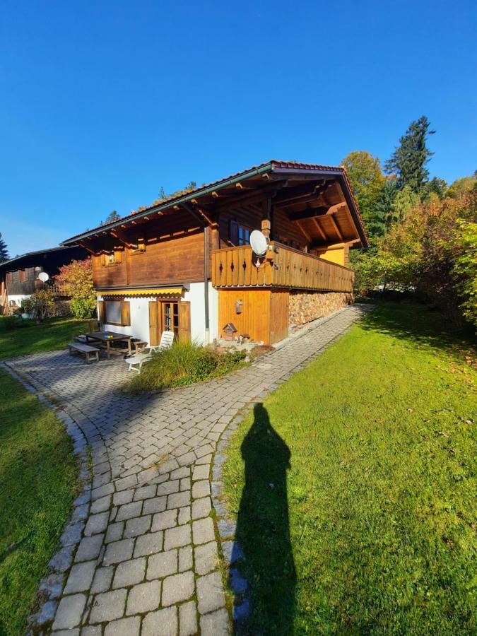 Huettenzauber Ferienwohnung Mitten Im Nationalpark Lindberg Exterior photo